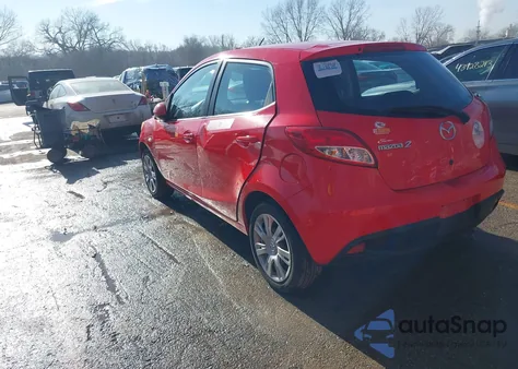 2013 Mazda Mazda2 Sport z USA, uszkodzony, nr VIN JM1DE1KY3D0170712